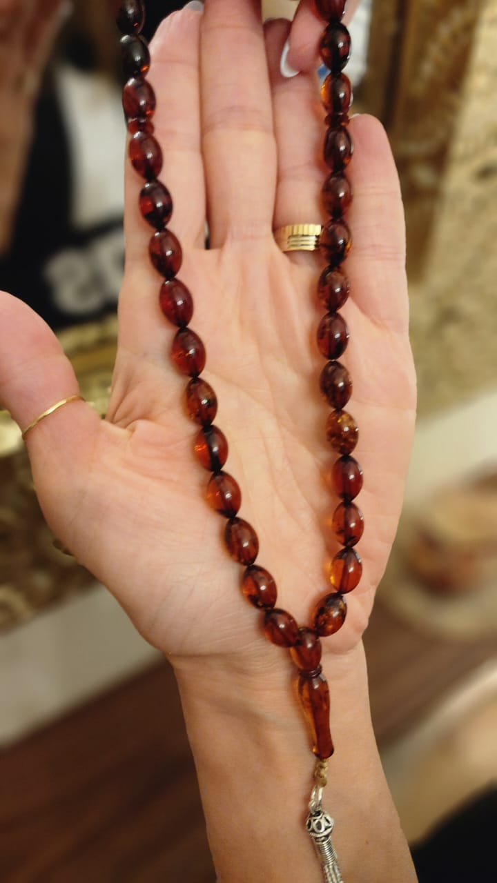 Chaplet & Co Islamic rosary / Sebha / Tesbih - Amber