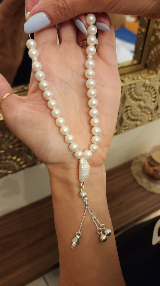 Chaplet & Co Islamic rosary / Sebha / Tesbih - Natural Pearl